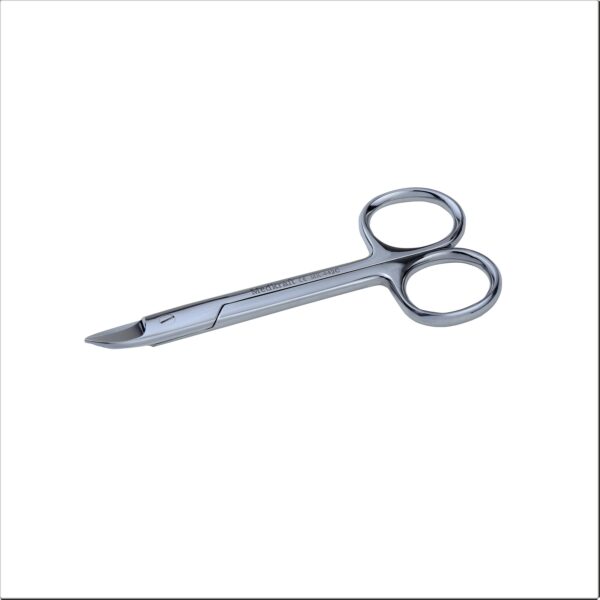 Crown And Collar Scissors Curved 4.5"