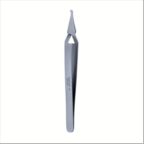 Self-Locking Bracket Tweezer Serrated Tips Straight - Image 2